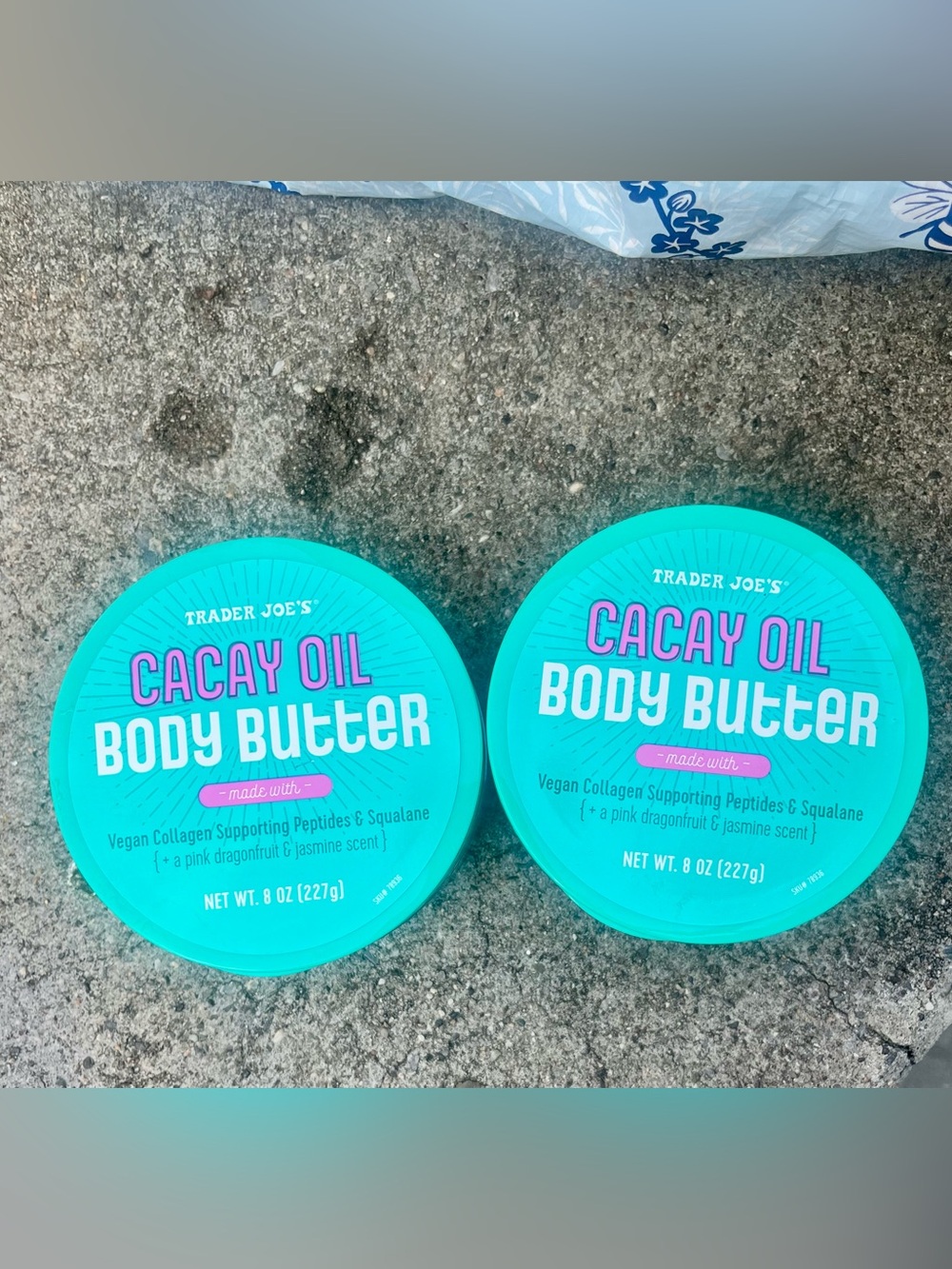 🔥 Viral Trader Joe’s cacay oil body butter- set of 2-NWT & sealed- hard to find